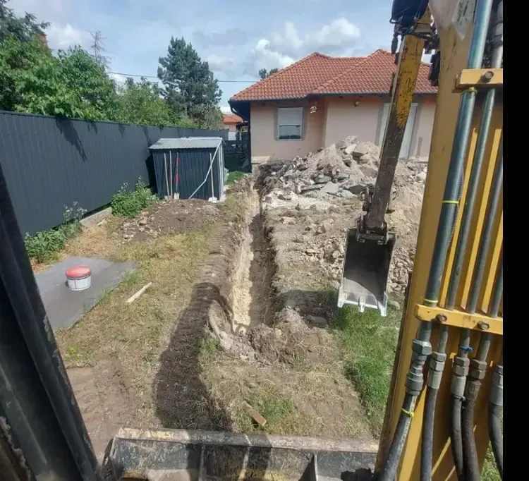 Gépiföldmunka Érd | Haris Lajos Richárd EV – Precíz földmunkák – galéria 5